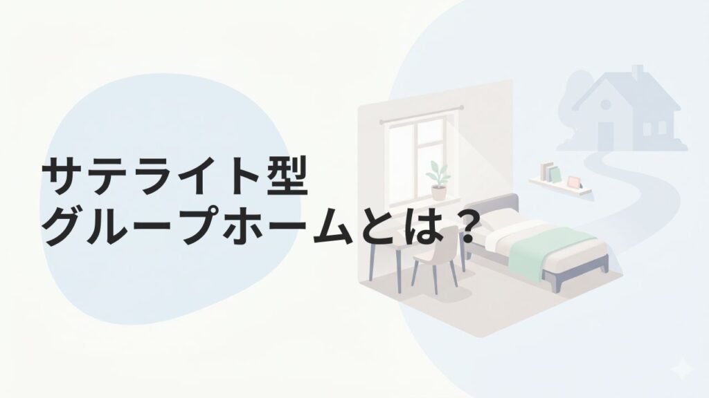 サテライト型グループホームとは？設置基準から運営ポイントまで解説